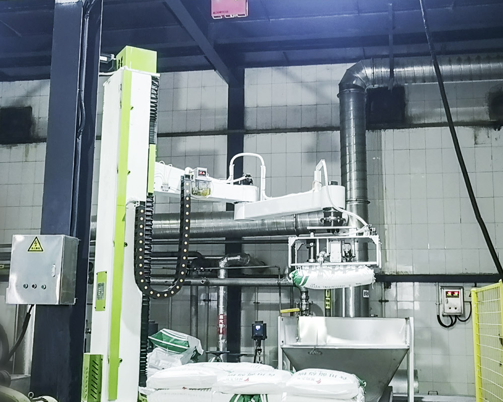 埃尔森原材料软包3D视觉拆垛引导